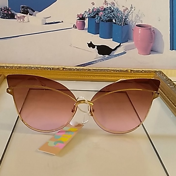 Retro pop rp cat eye sunglasses - Picture 2 of 5